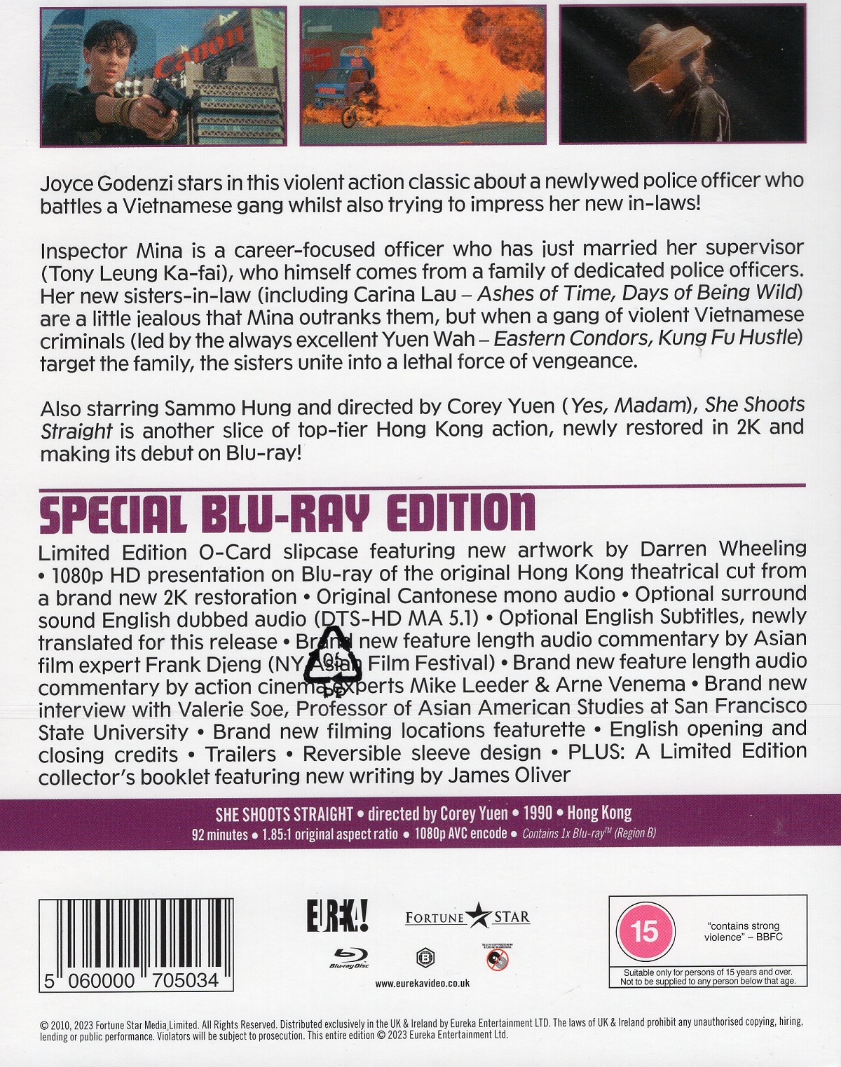 She Shoots Straight (Limited Edition) (ej svensk text) (Blu-ray) - 2