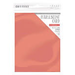 Tonic Studios Craft Perfect Pearlescent Card A4 -Coral Luster 