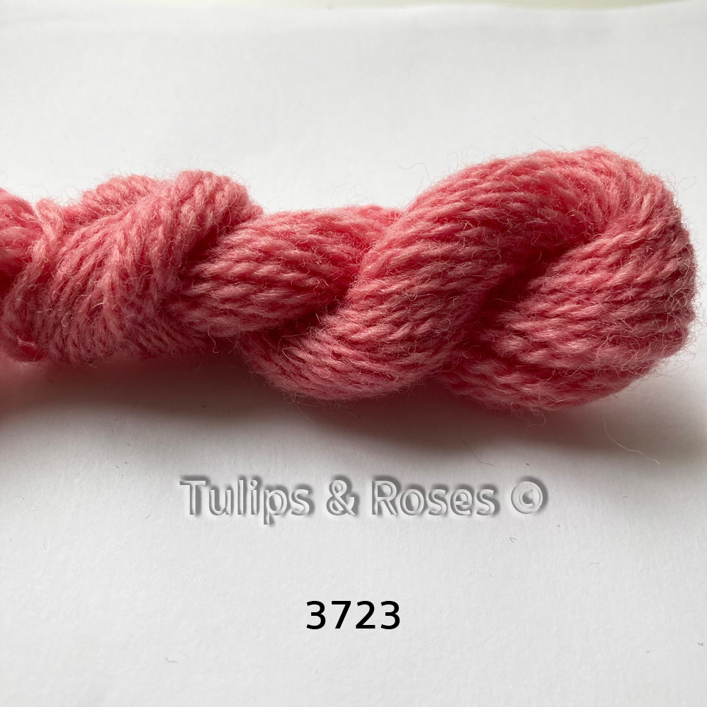 Tuna yllebroderigarn 6/2 Rosa och Lila nyanser - 4