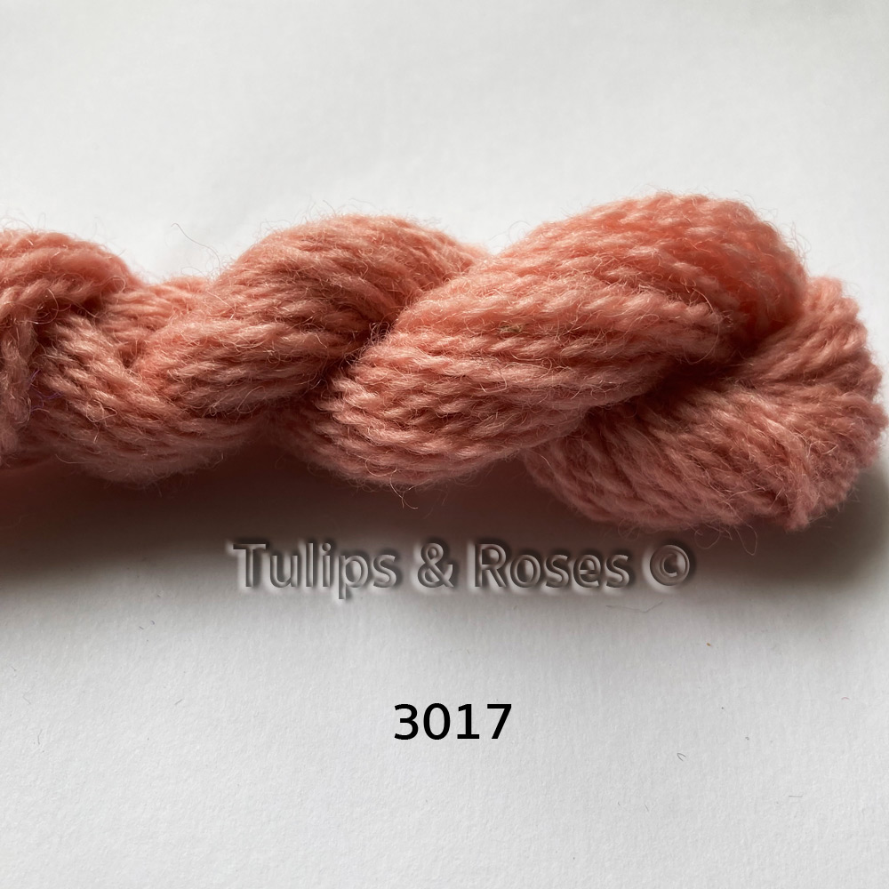 Tuna yllebroderigarn 6/2 Rosa och Lila nyanser - 3