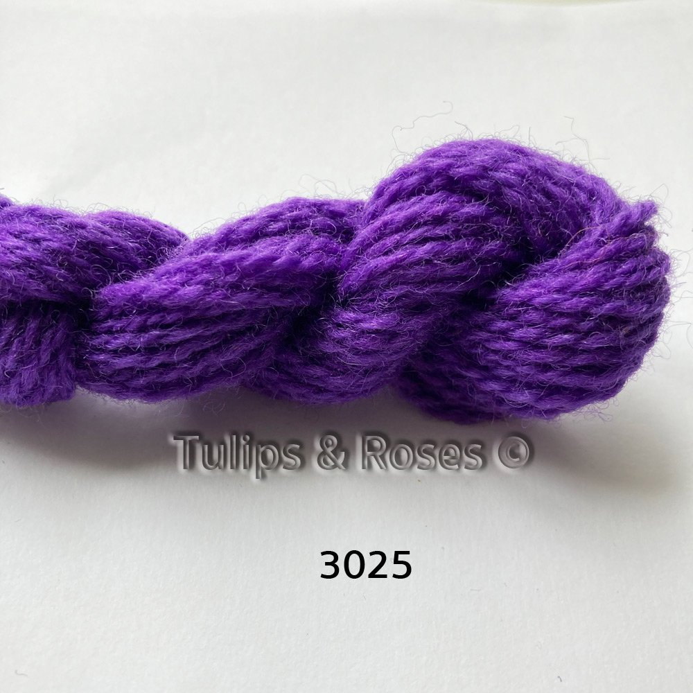Tuna yllebroderigarn 6/2 Rosa och Lila nyanser - 11
