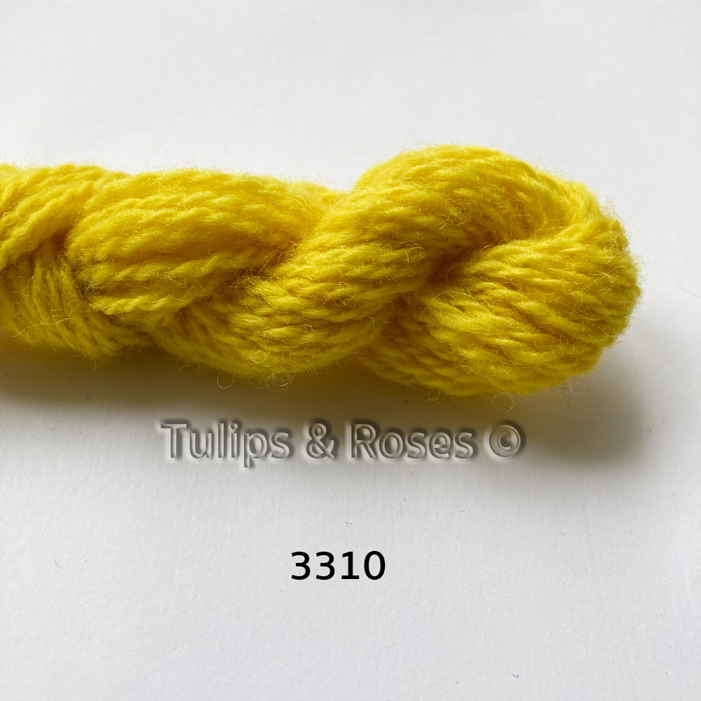 Tuna yllebroderigarn 6/2 Gula och Röda nyanser - 3
