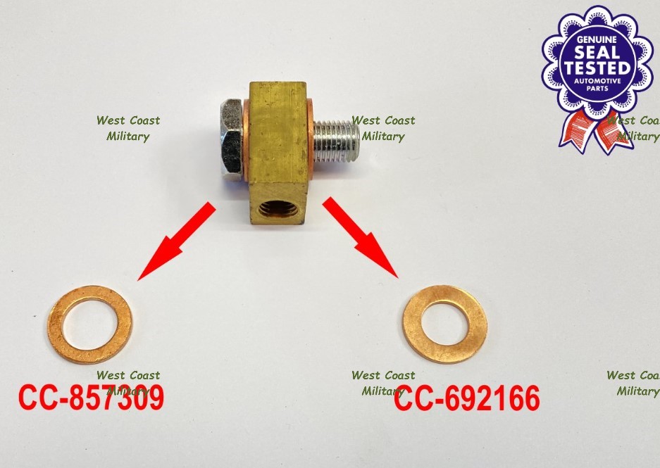 Koppar packning  broms cylinder