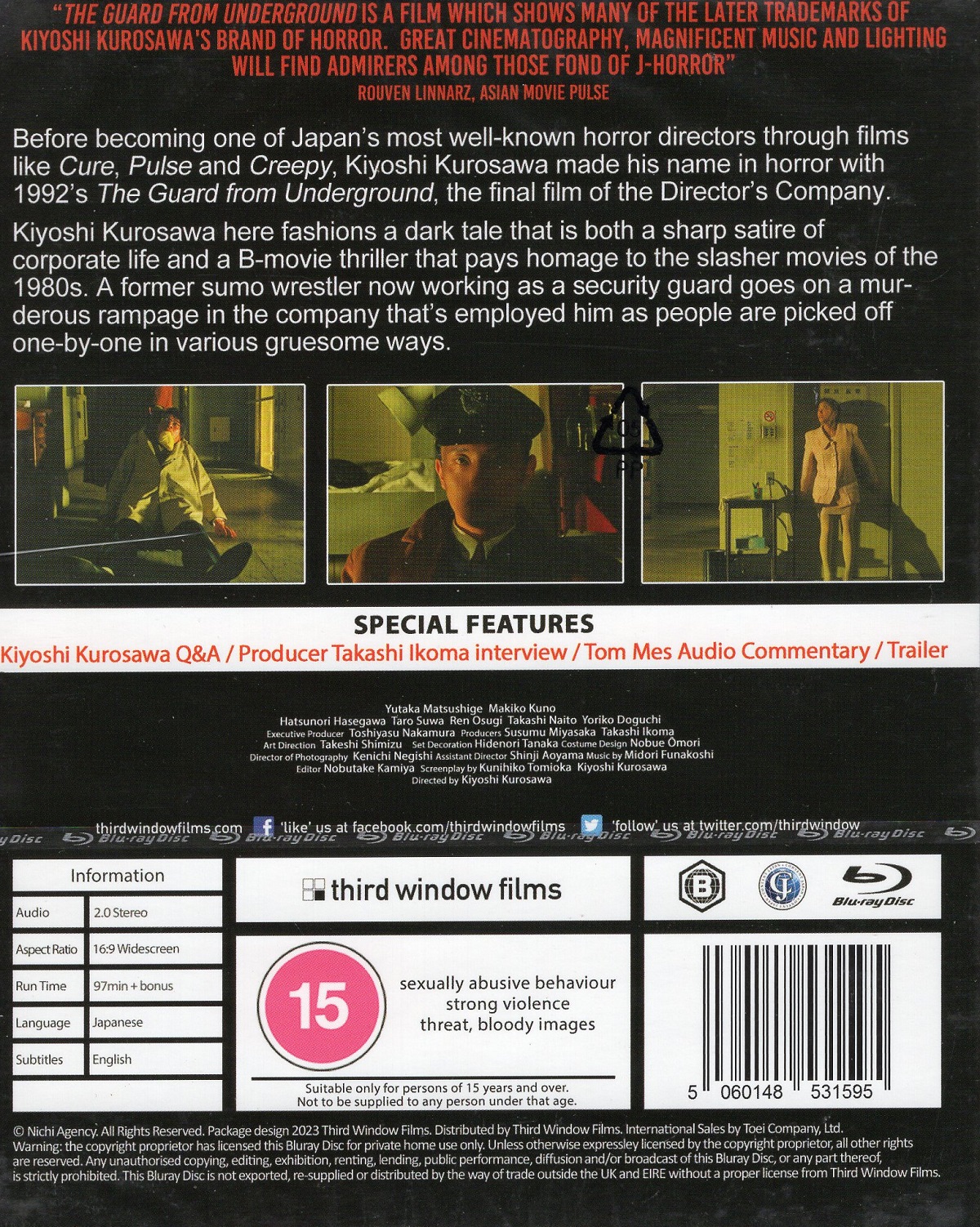 Guard From Underground (Limited Edition) (ej svensk text) (Blu-ray) - 2