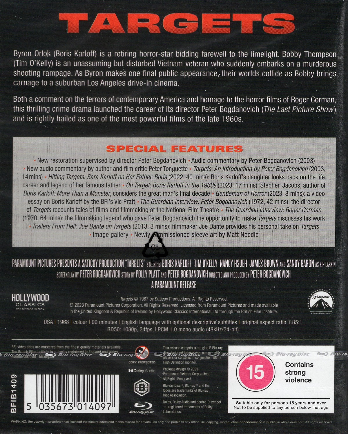 Targets (ej svensk text) (Blu-ray) - 2