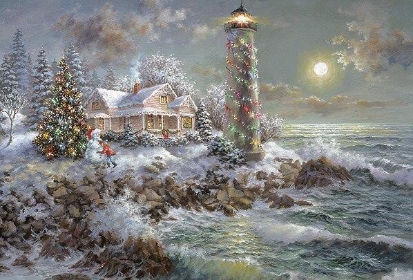 Julkalenderkort Landskap - 4