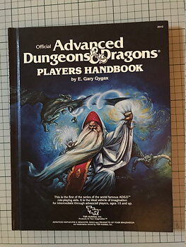 Advanced Dungeons & Dragons Players Handbook 6th Printing