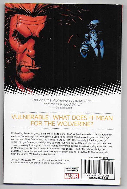 Wolverine: Volume 1 - Three Months to Die TP NM