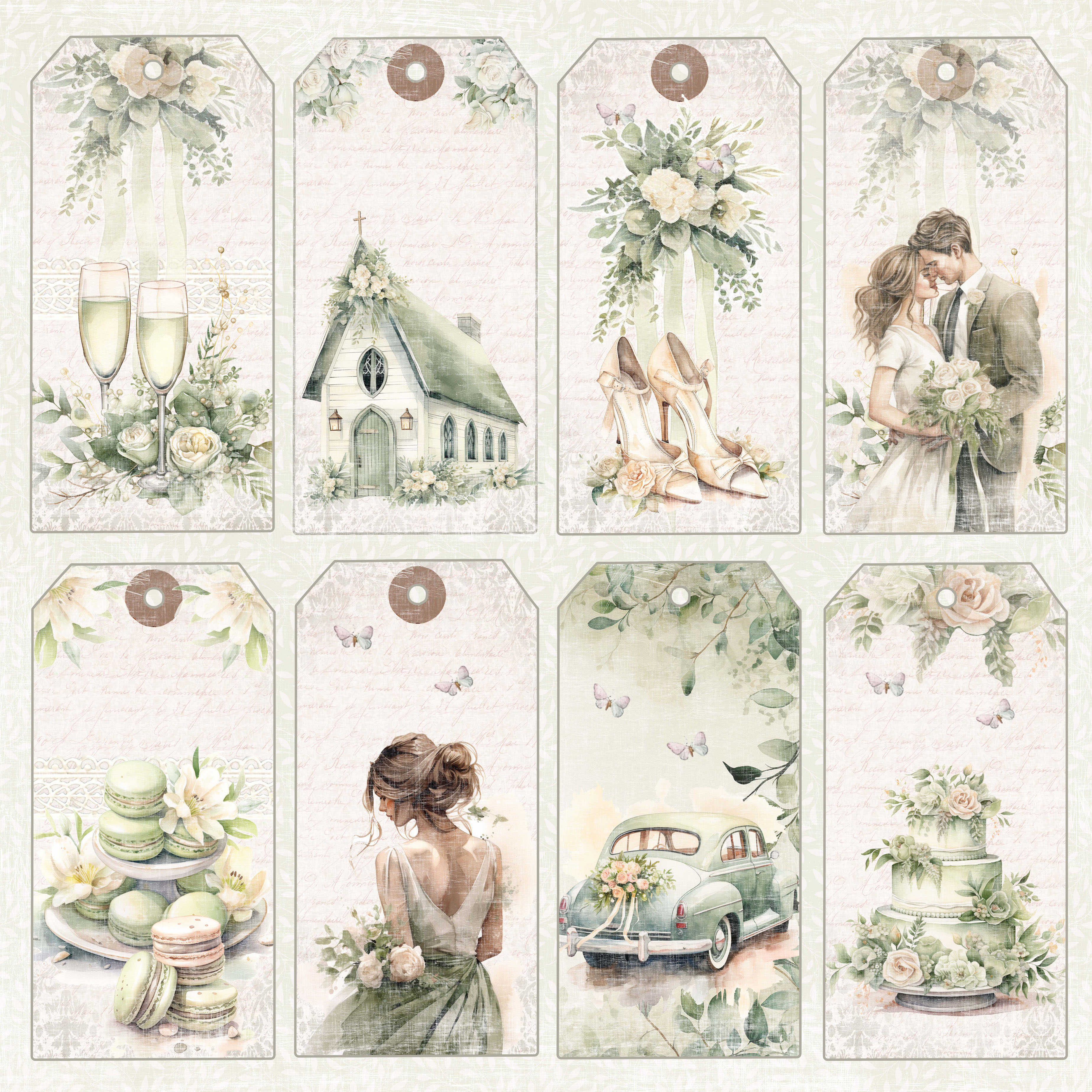 Reprint Wedding Collektion 6"x6" - 10
