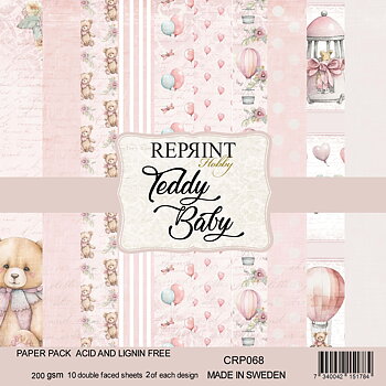  Reprint Teddy Baby Collection 12"x12"