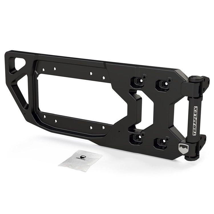 Teraflex Alpha Hinged Spare Tyre Carrier - Jeep JL & JLU