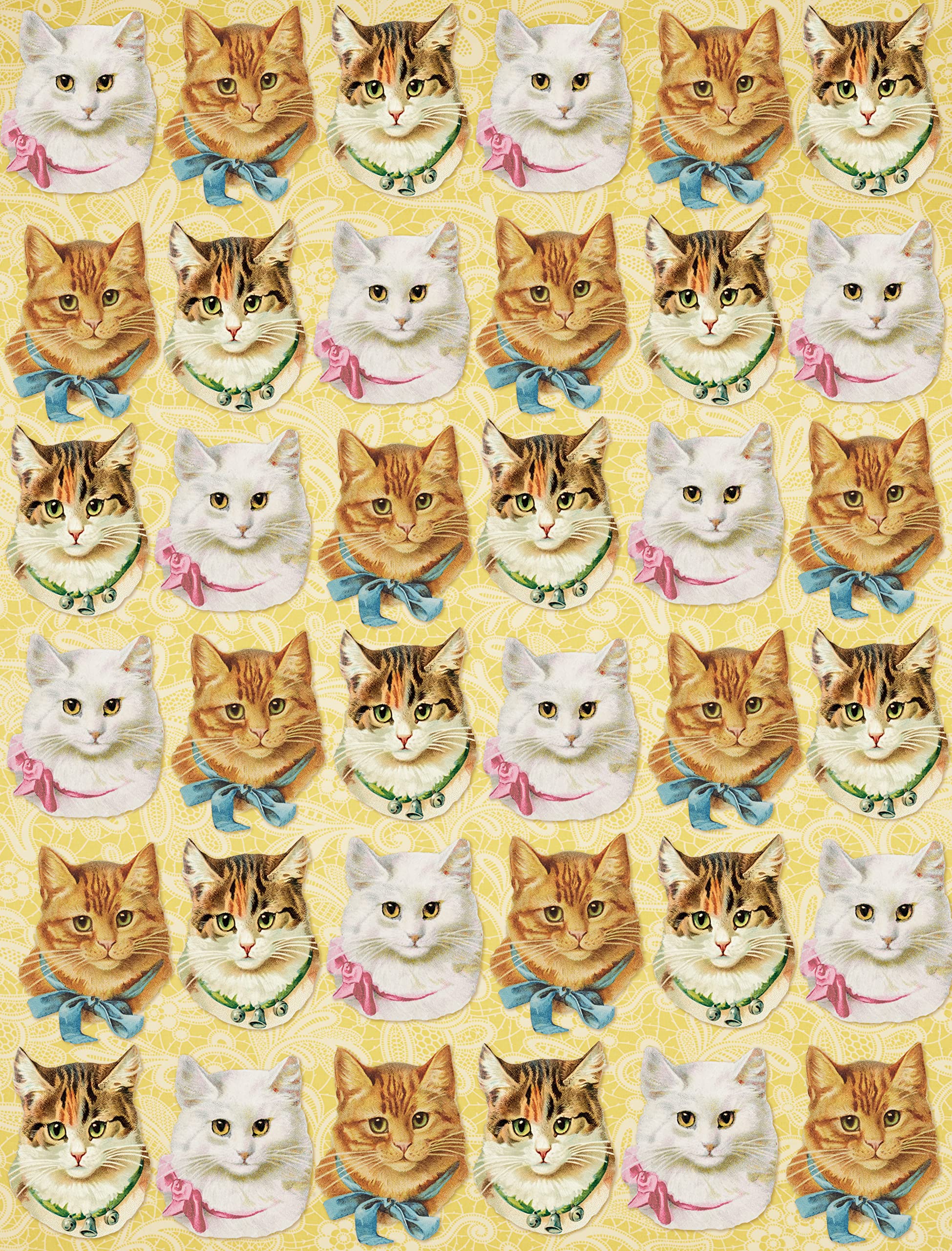 Cynthia Hart's Victoriana Cats: 12 Wrapping Papers and Gift Tags - 7