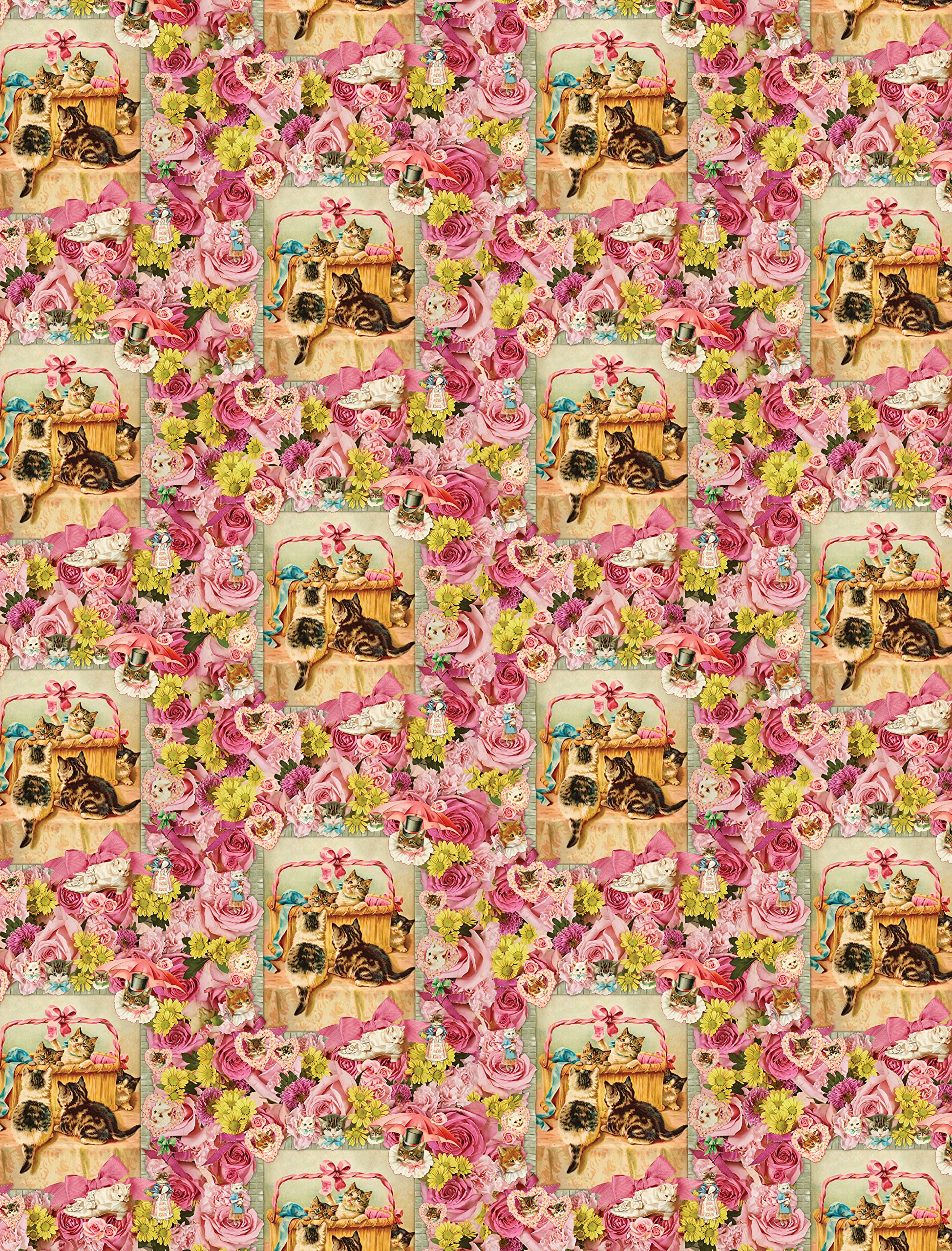 Cynthia Hart's Victoriana Cats: 12 Wrapping Papers and Gift Tags - 5