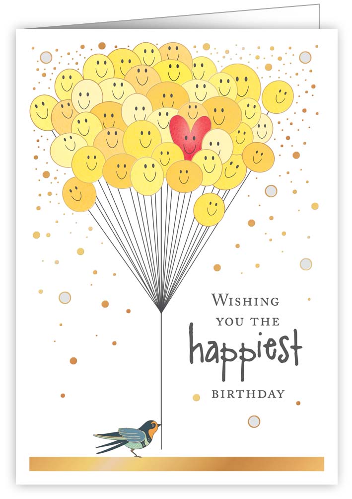 Wishing you the happiest birthday, Greeting Card