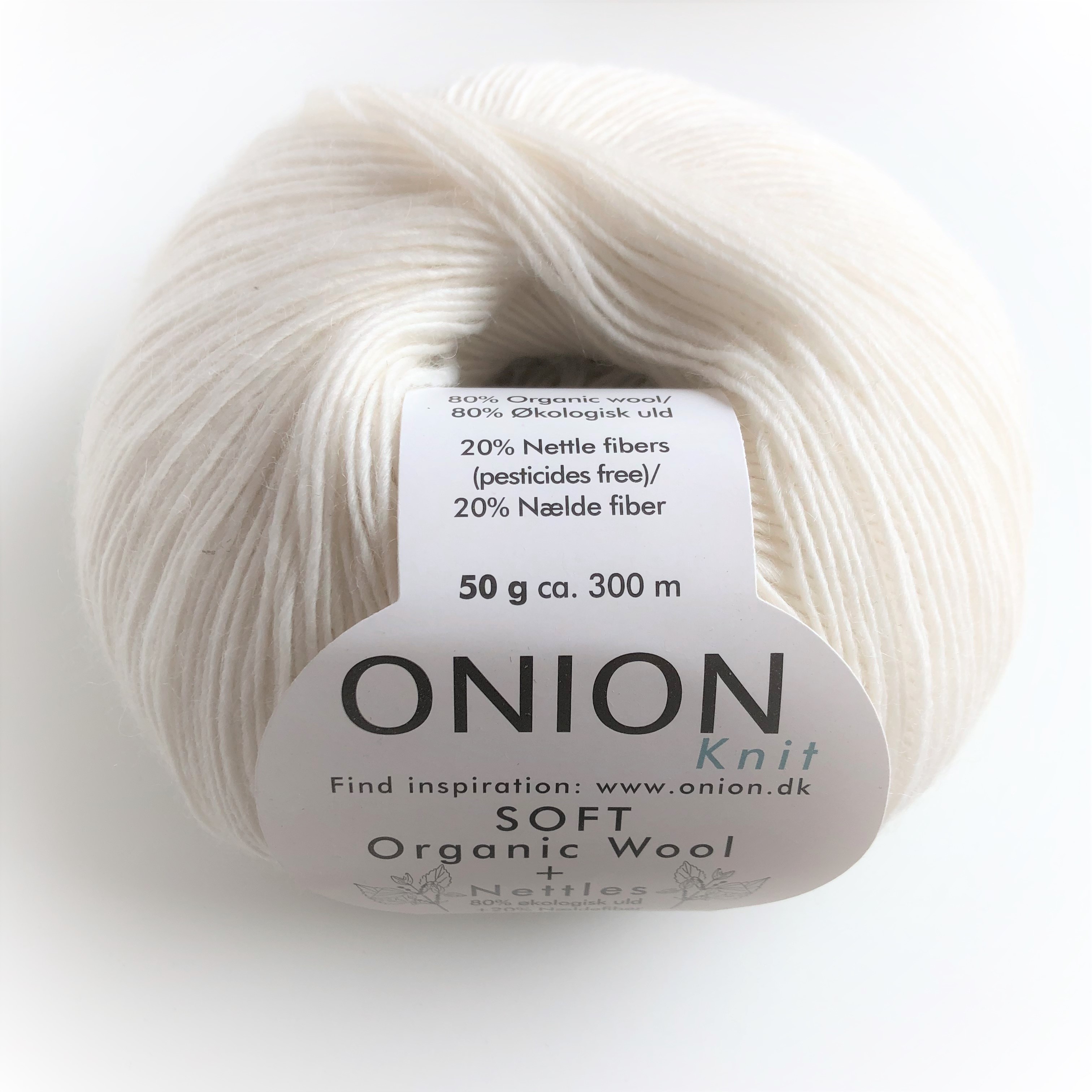 Soft - Ekologisk Ull & Nässelfiber, 1501 Off White