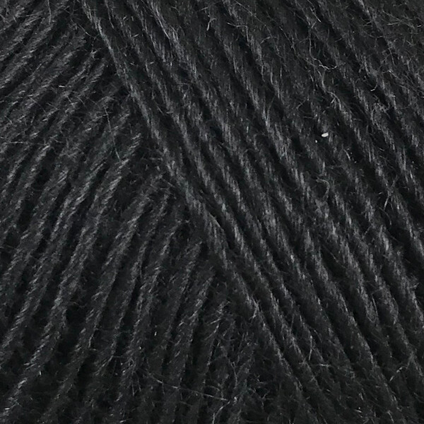Soft - Ekologisk Ull & Nässelfiber, Svart