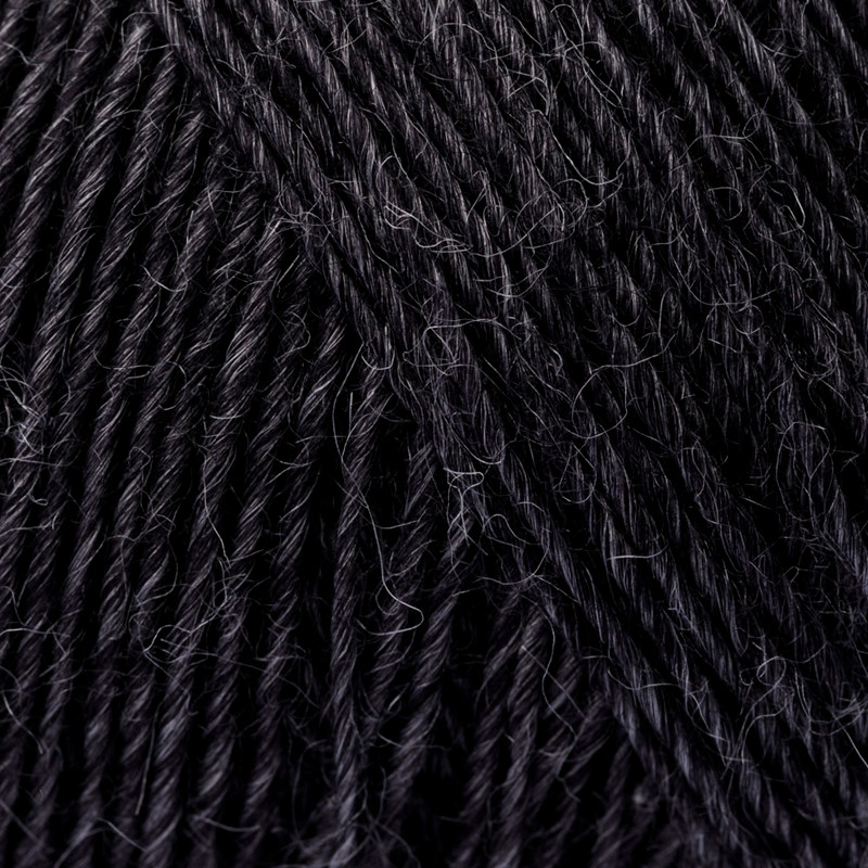 Soft - Ekologisk Ull & Nässelfiber, 1502 Koksgrå