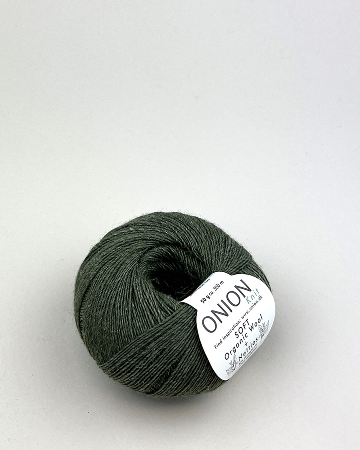 Soft - Ekologisk Ull & Nässelfiber, 1533 Olivgrön