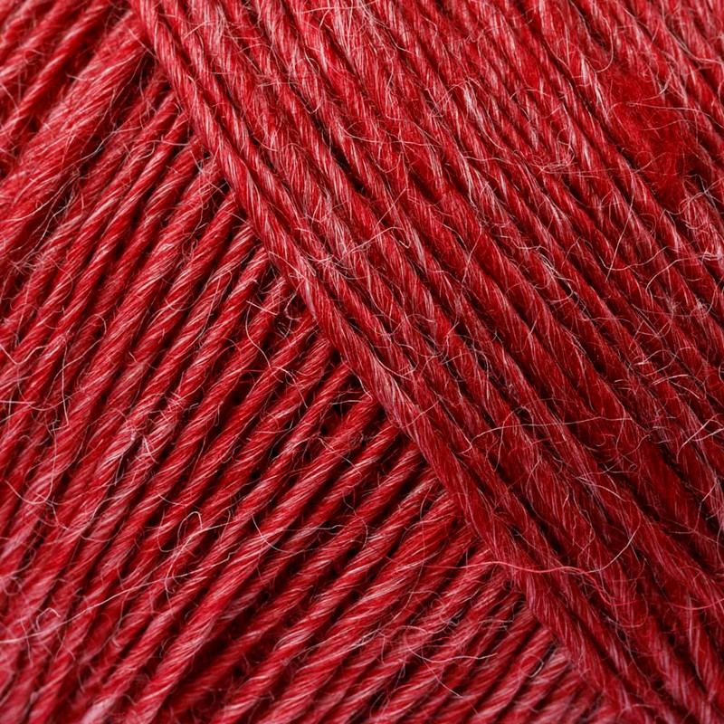 Soft - Ekologisk Ull & Nässelfiber, 1508 Röd
