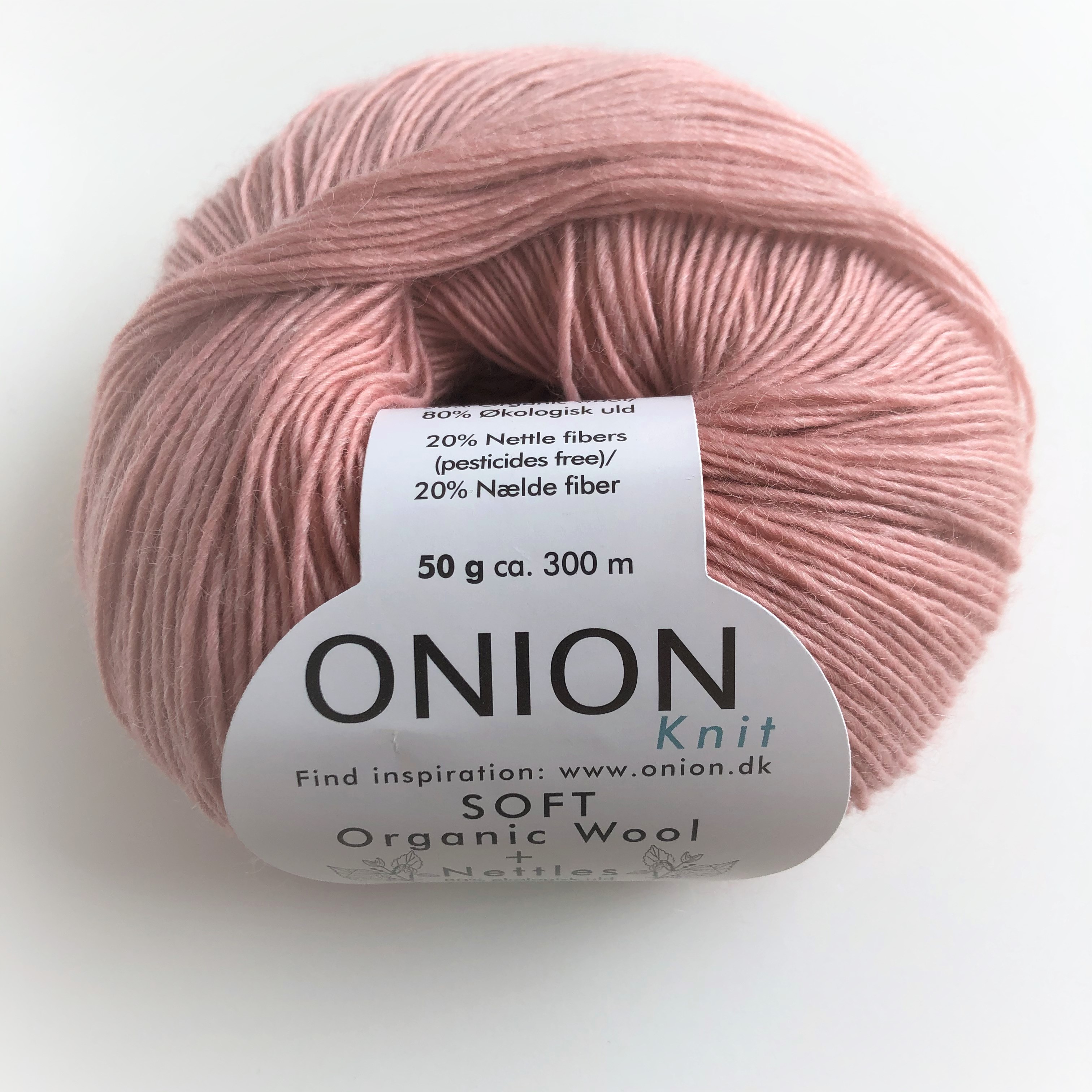 Soft - Ekologisk Ull & Nässelfiber, 1504 Laxrosa