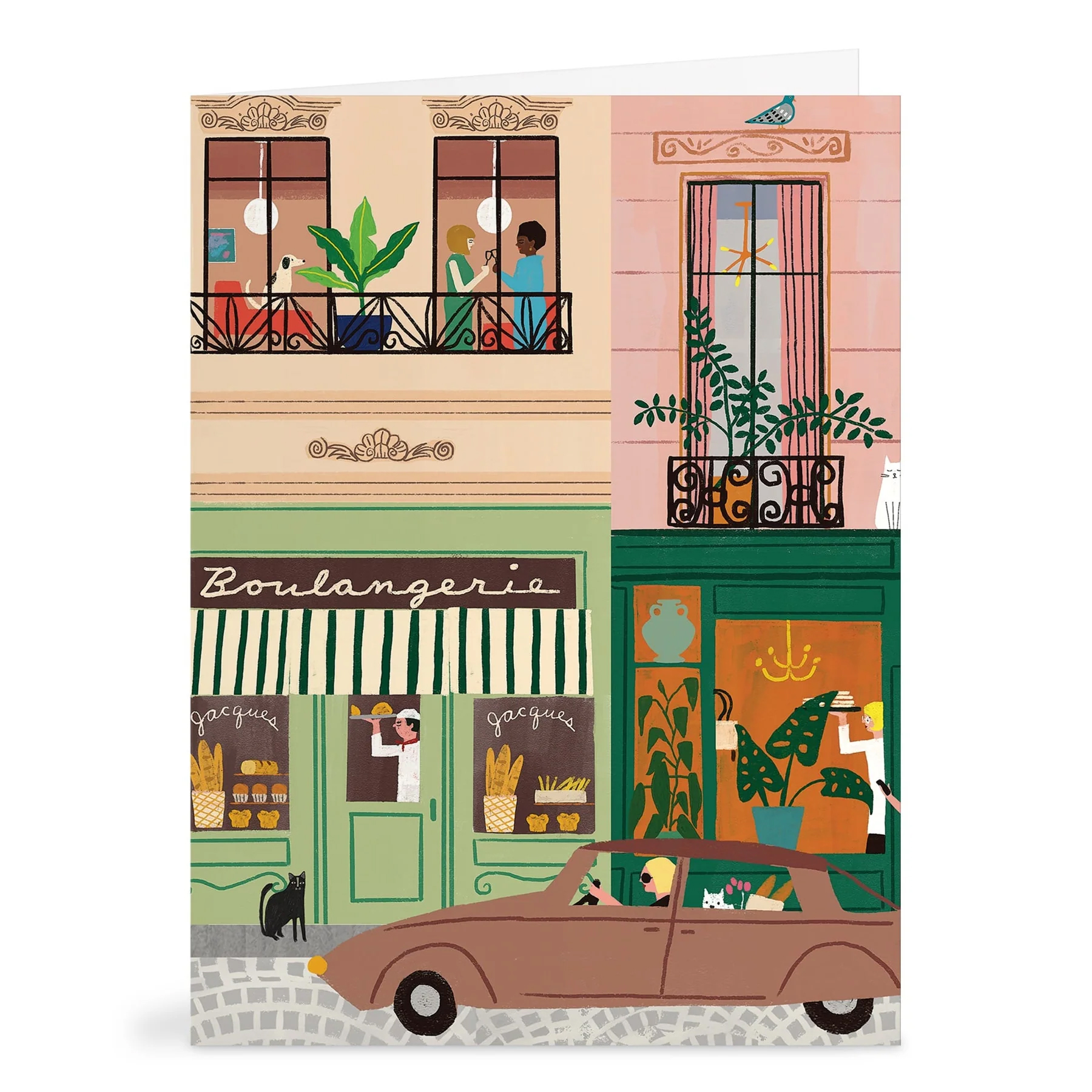 Parisian Life Greeting Assortment Notecard Set - 5