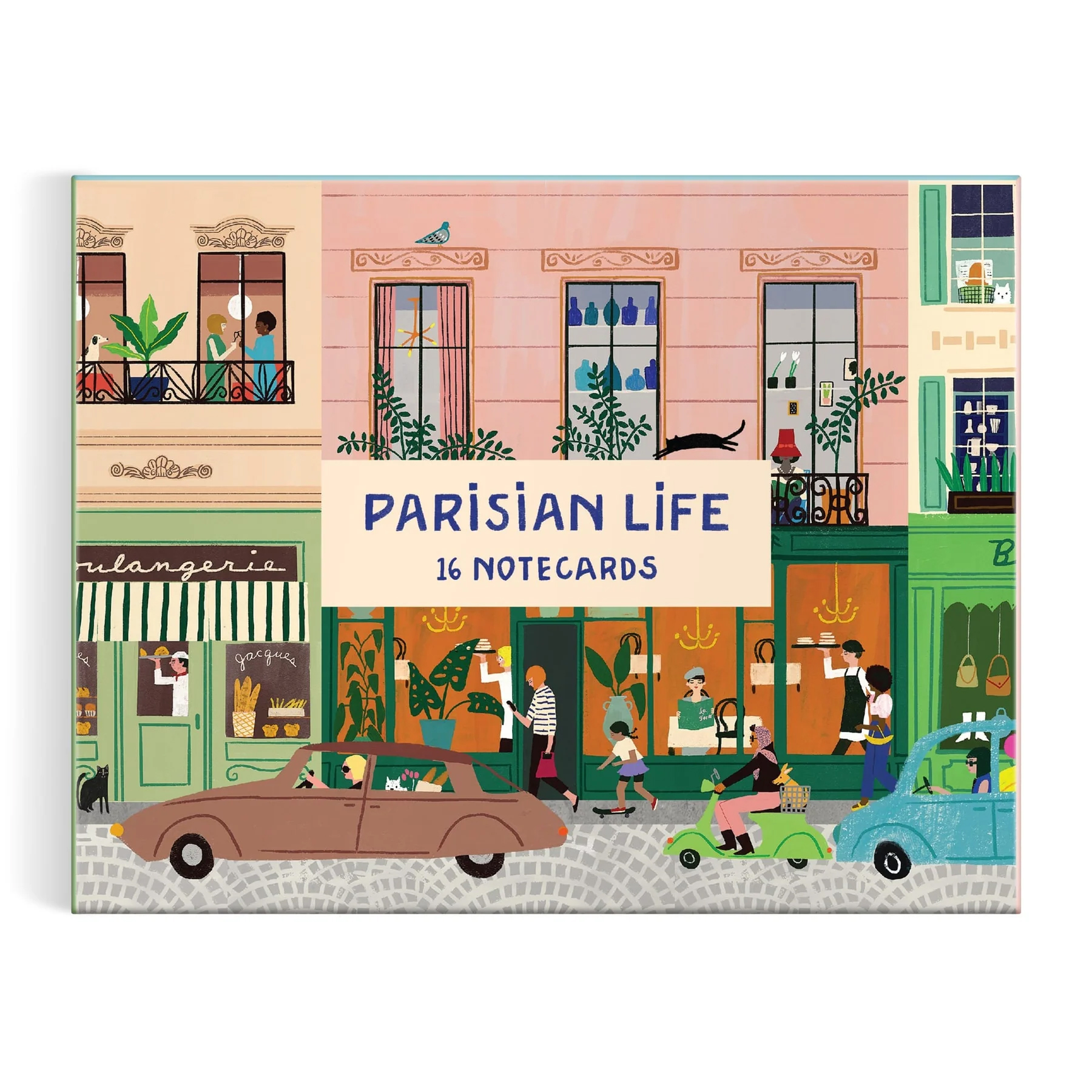 Parisian Life Greeting Assortment Notecard Set - 2