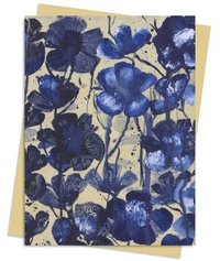 Wan Mae Dodd: Blue Poppies Greeting Card