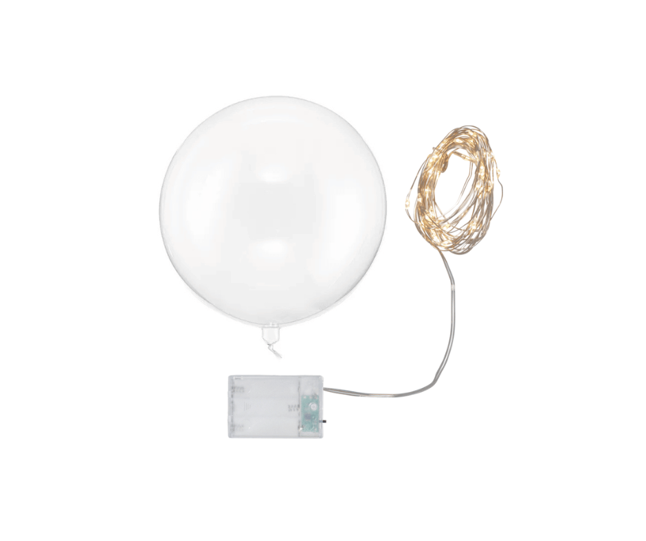 LED-ballong Rund
