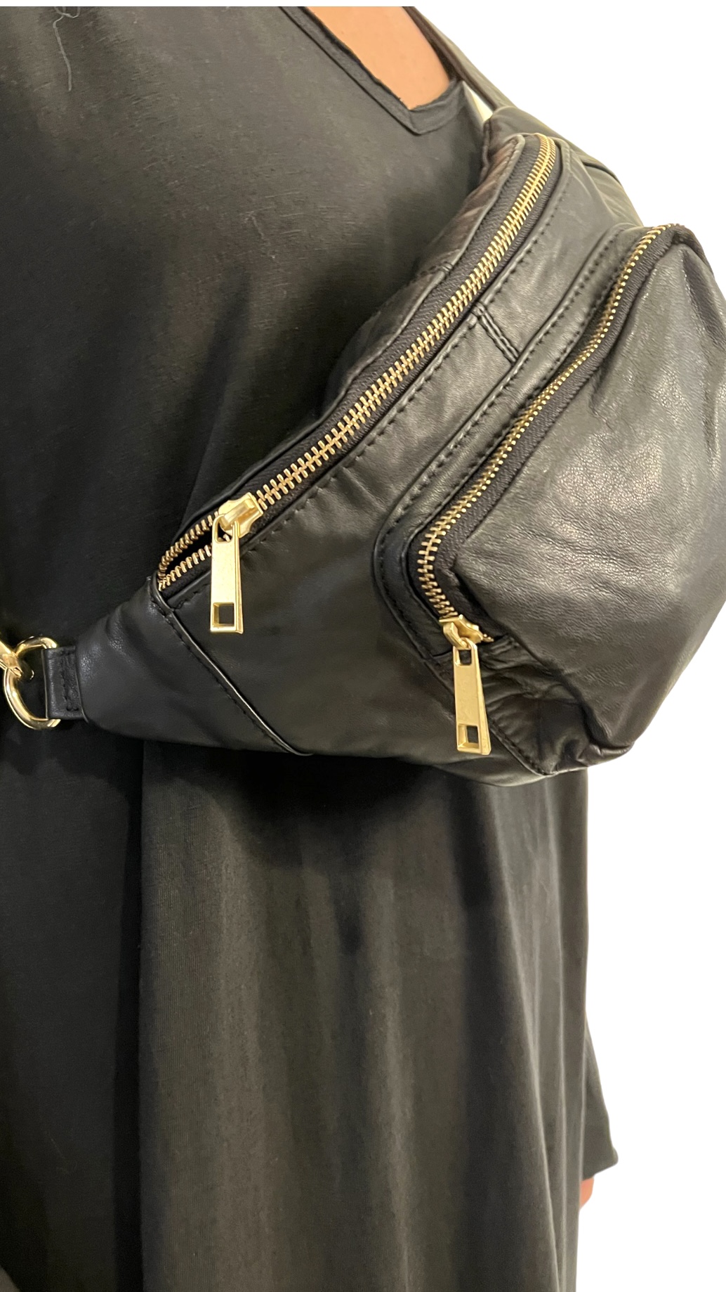 Bumbag | svart- guld - 3
