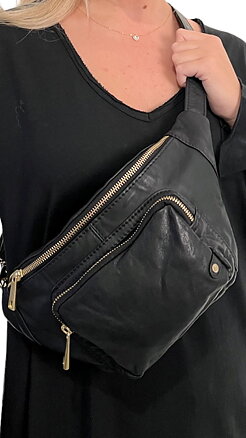 Bumbag | svart- guld