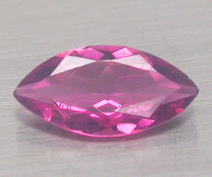 0.43ct hermosa piedra preciosa de turmalina rosa natural genuina en forma de navette de 8x4 mm - 3