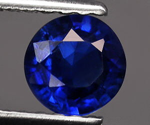 0.51ct muy hermosa piedra preciosa de cianita natural redonda calibrada de 5 mm