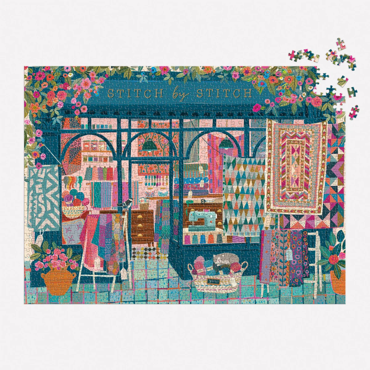 Stitch by Stitch 1000 Piece Puzzle - 4