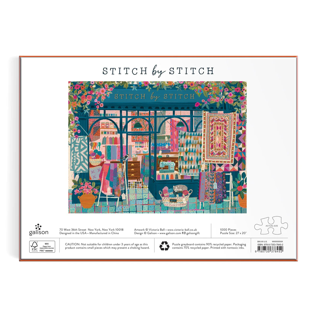 Stitch by Stitch 1000 Piece Puzzle - 5