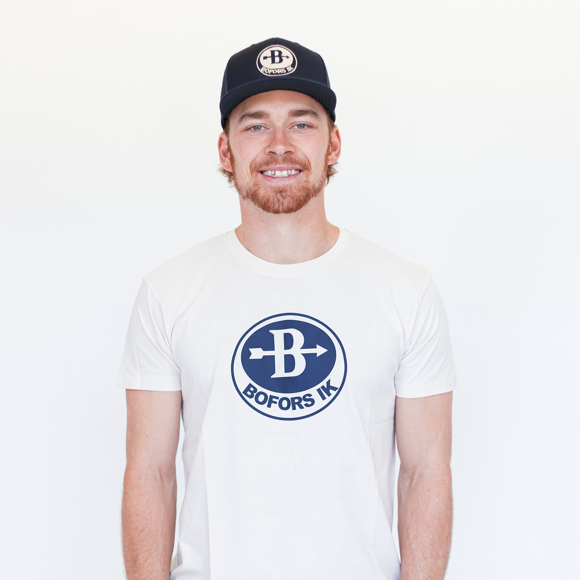 Beige T-shirt med RETRO tryck - 2