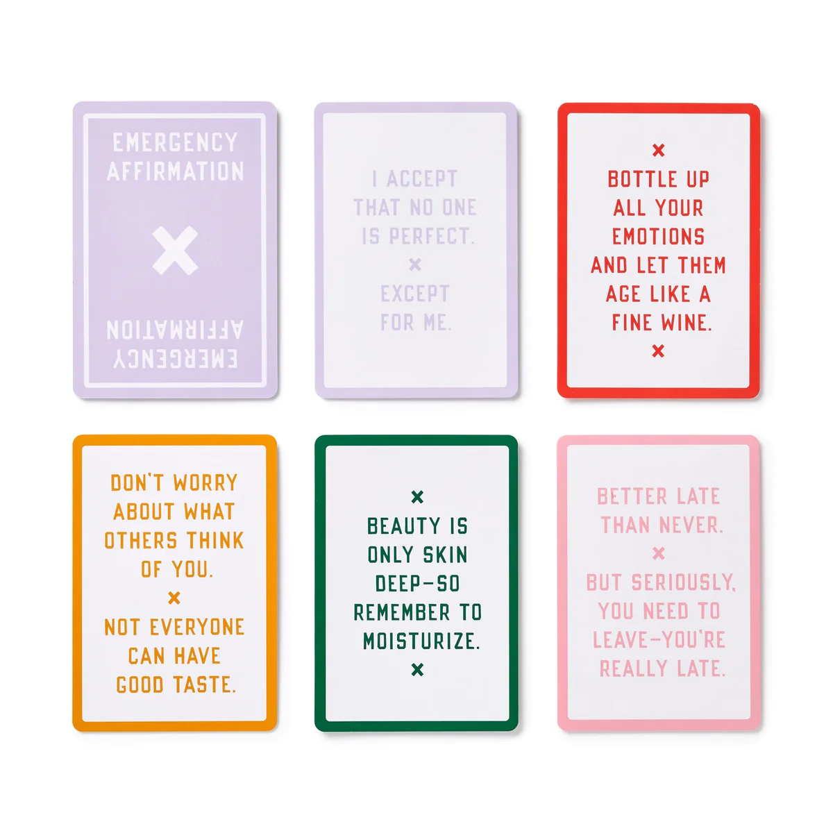Emergency Affirmations for Exceptionally Stupid Days Card Deck - 5