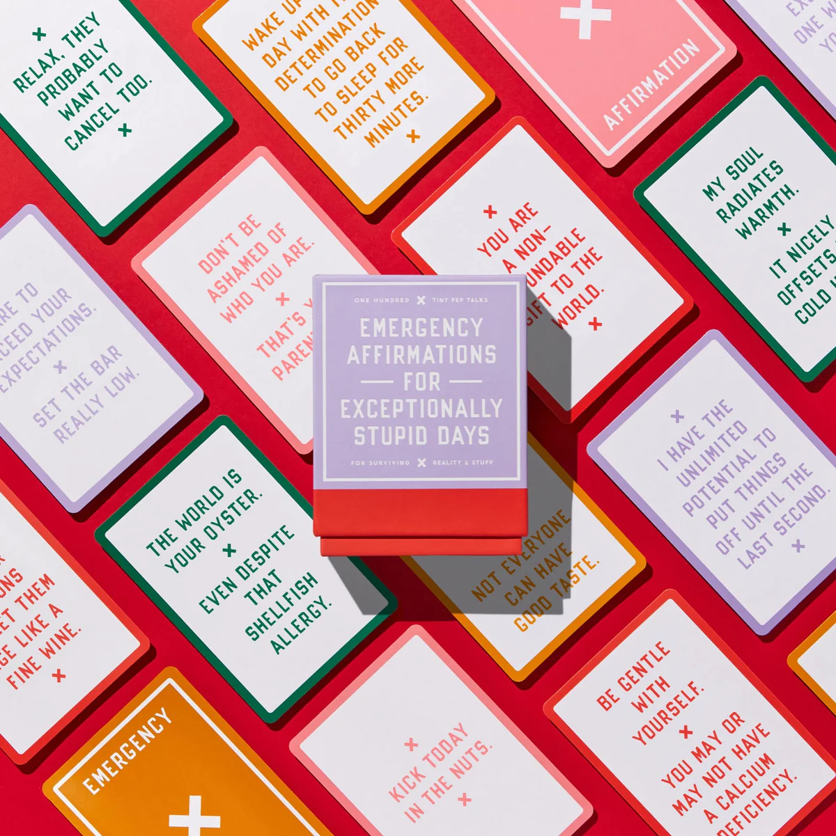 Emergency Affirmations for Exceptionally Stupid Days Card Deck - 7