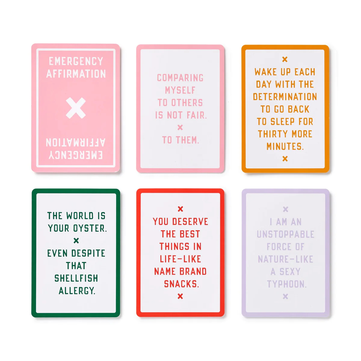 Emergency Affirmations for Exceptionally Stupid Days Card Deck - 6