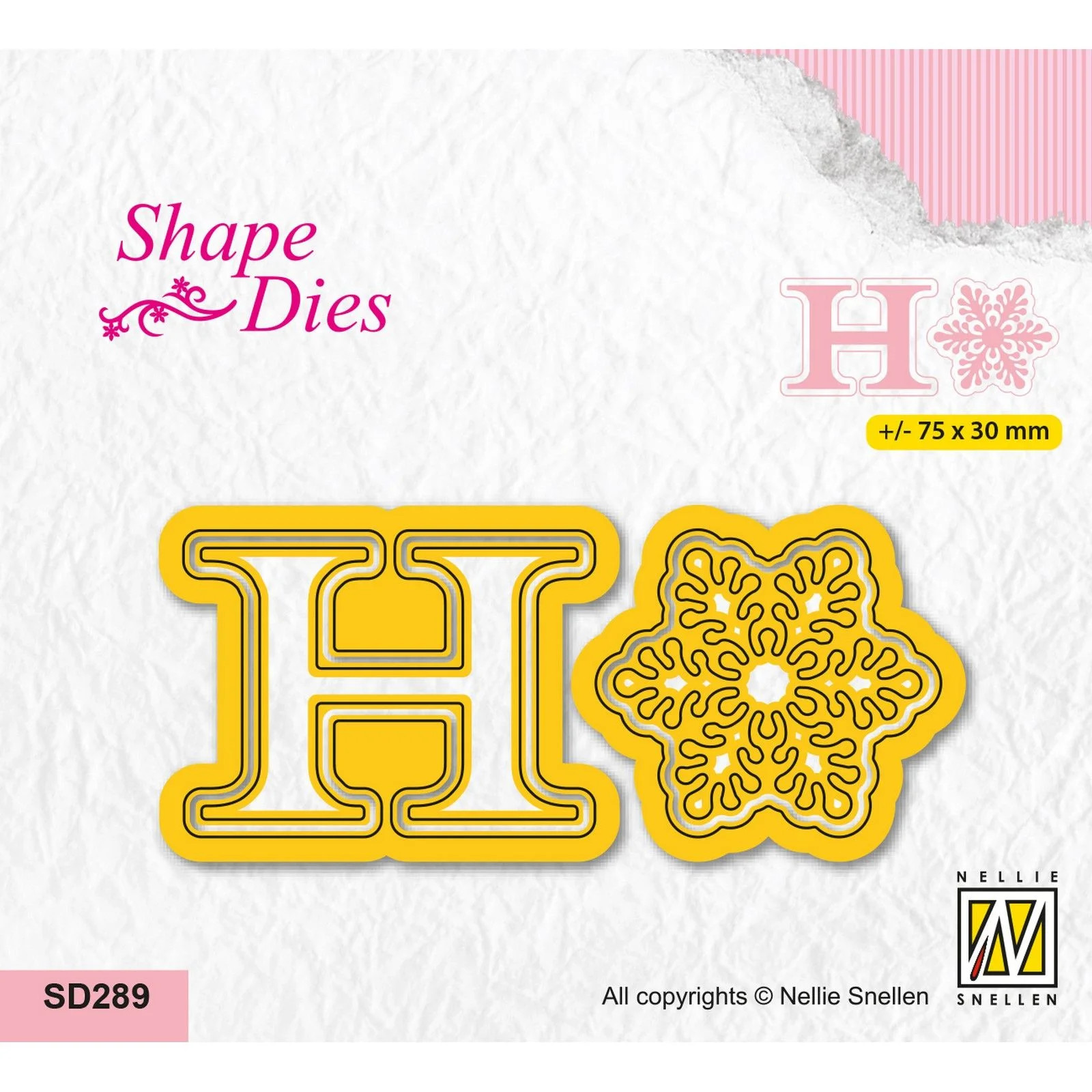 Shape Die Texts Hohoho