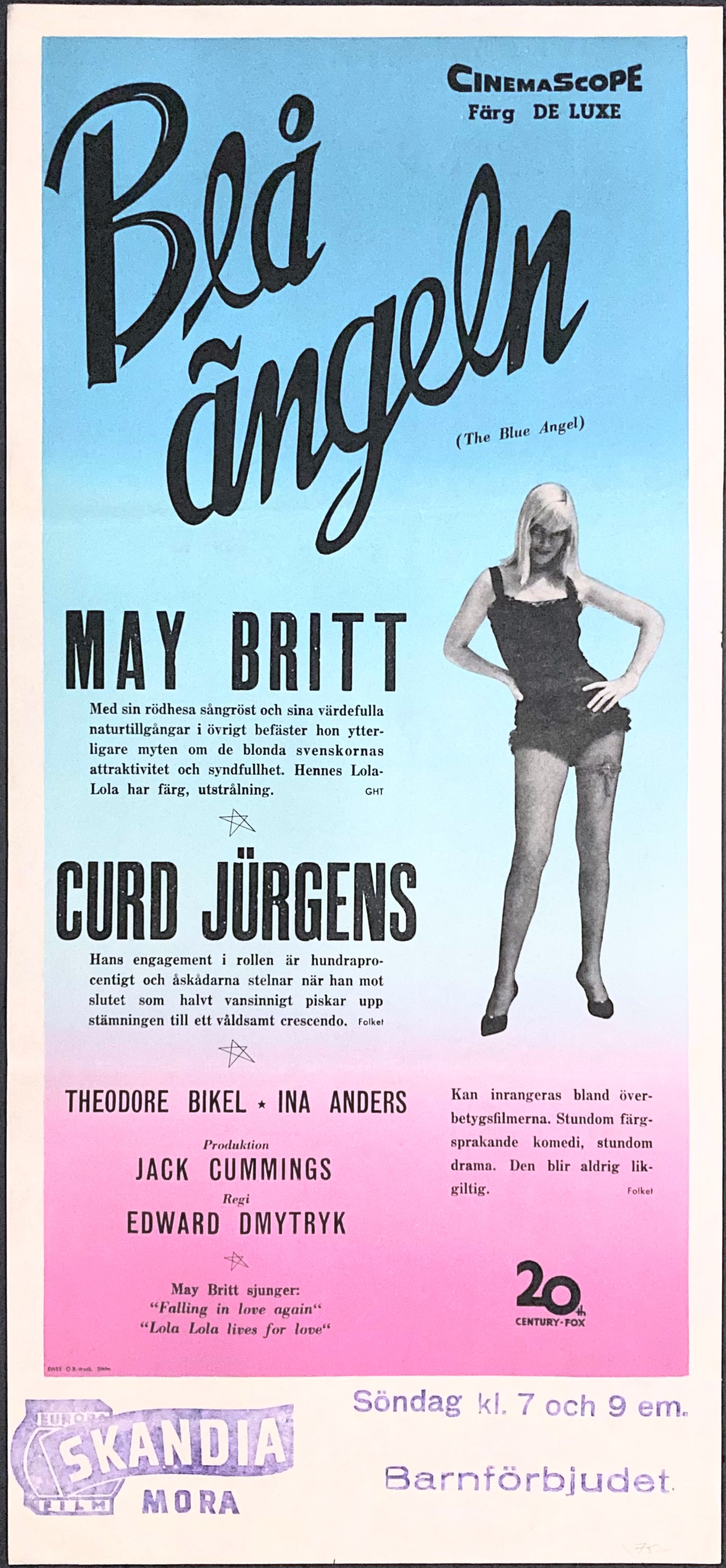 THE BLUE ANGEL (1959)
