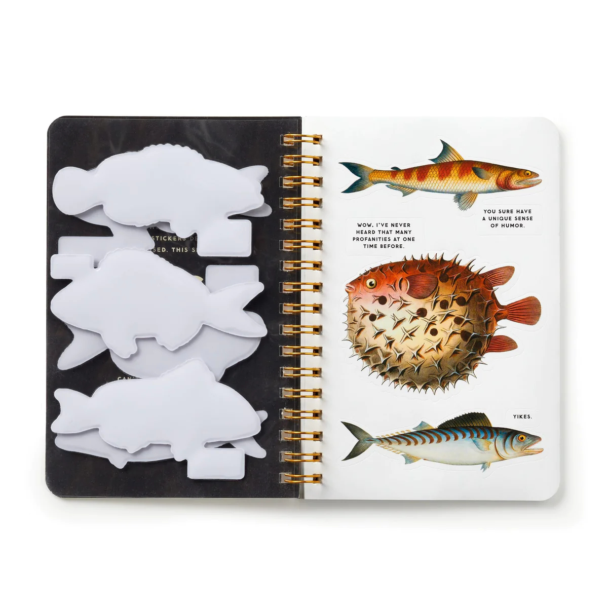 Judgy Fish, Sticker Book - 6