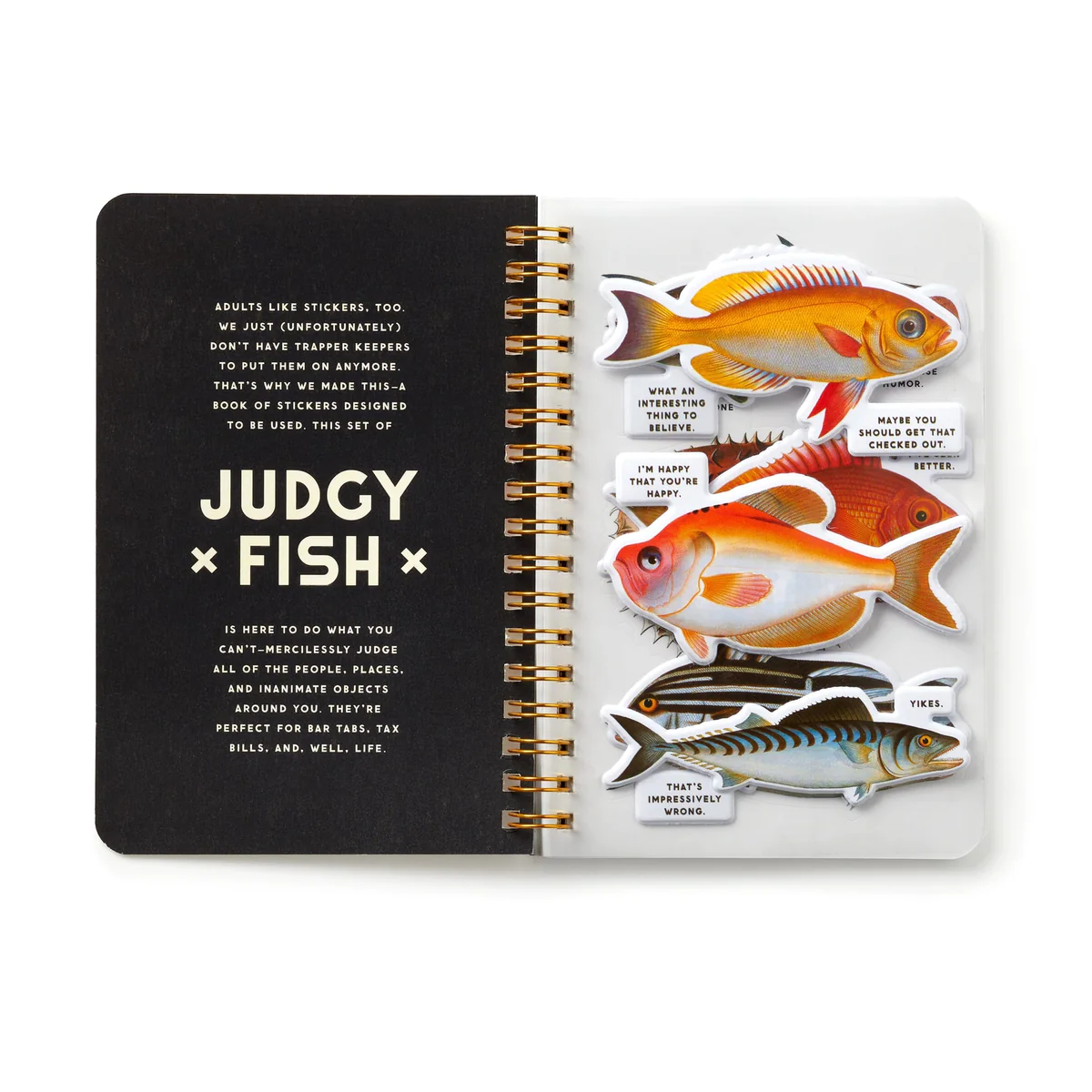 Judgy Fish, Sticker Book - 4