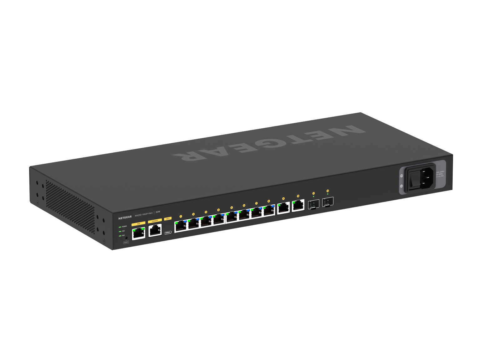 Netgear AV Line M4250-10G2F-PoE+ - 11