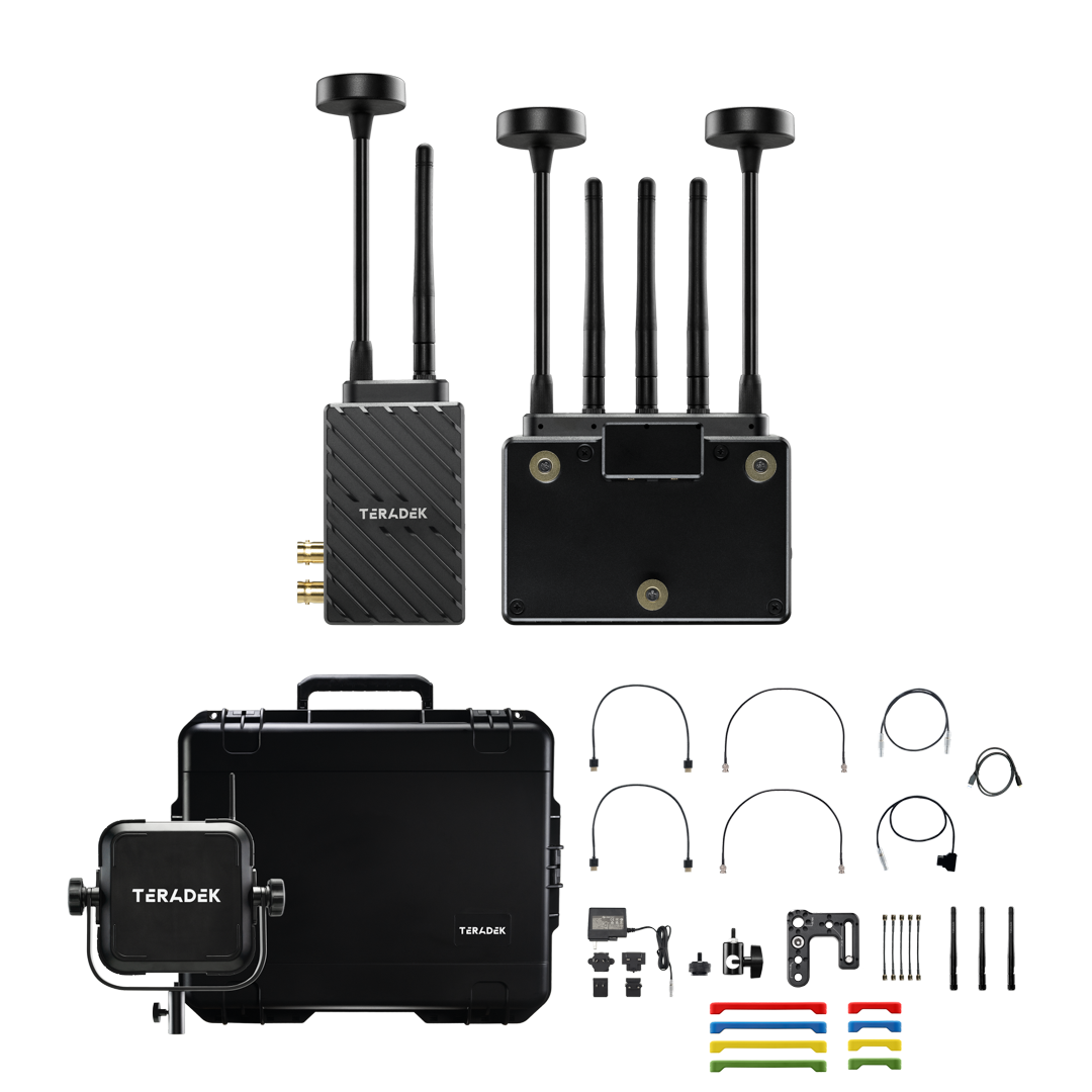 Teradek Bolt 6 LT MAX TX/RX Deluxe Set Gold Mount - 6