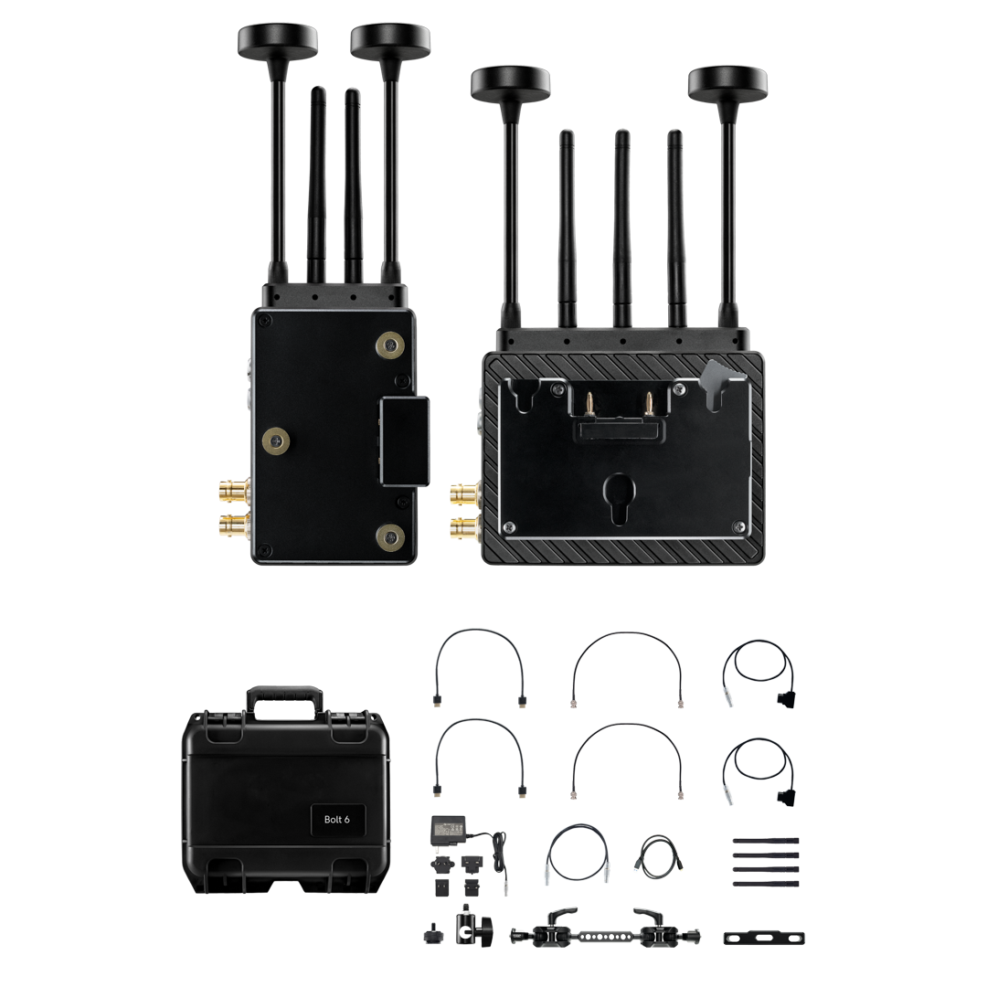 Teradek Bolt 6 XT MAX 12G-SDI/HDMI Wireless TX/RX Gold-Mount - 3