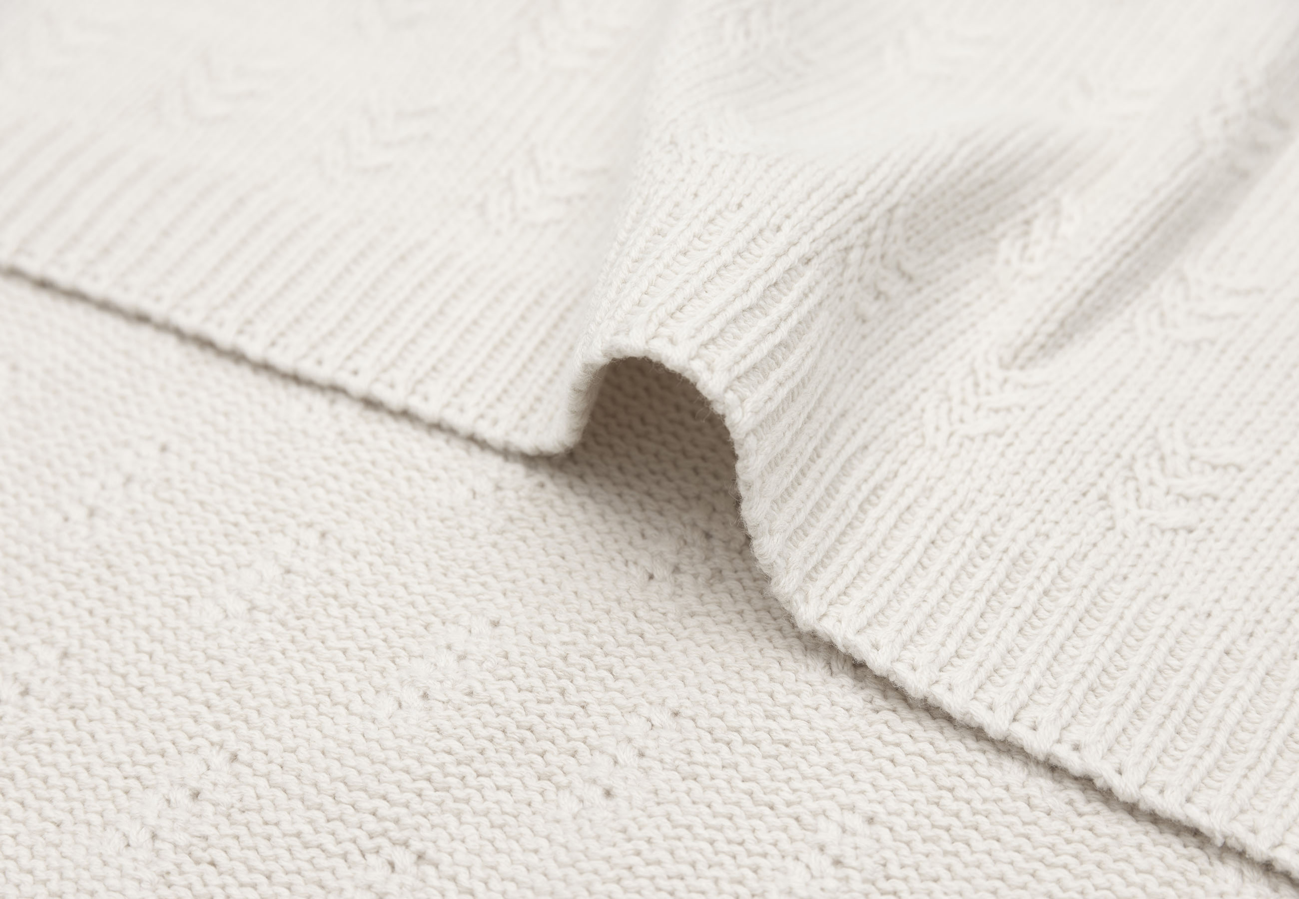 Jollein Filt 75x100cm Grain knit Oatmeal - 4