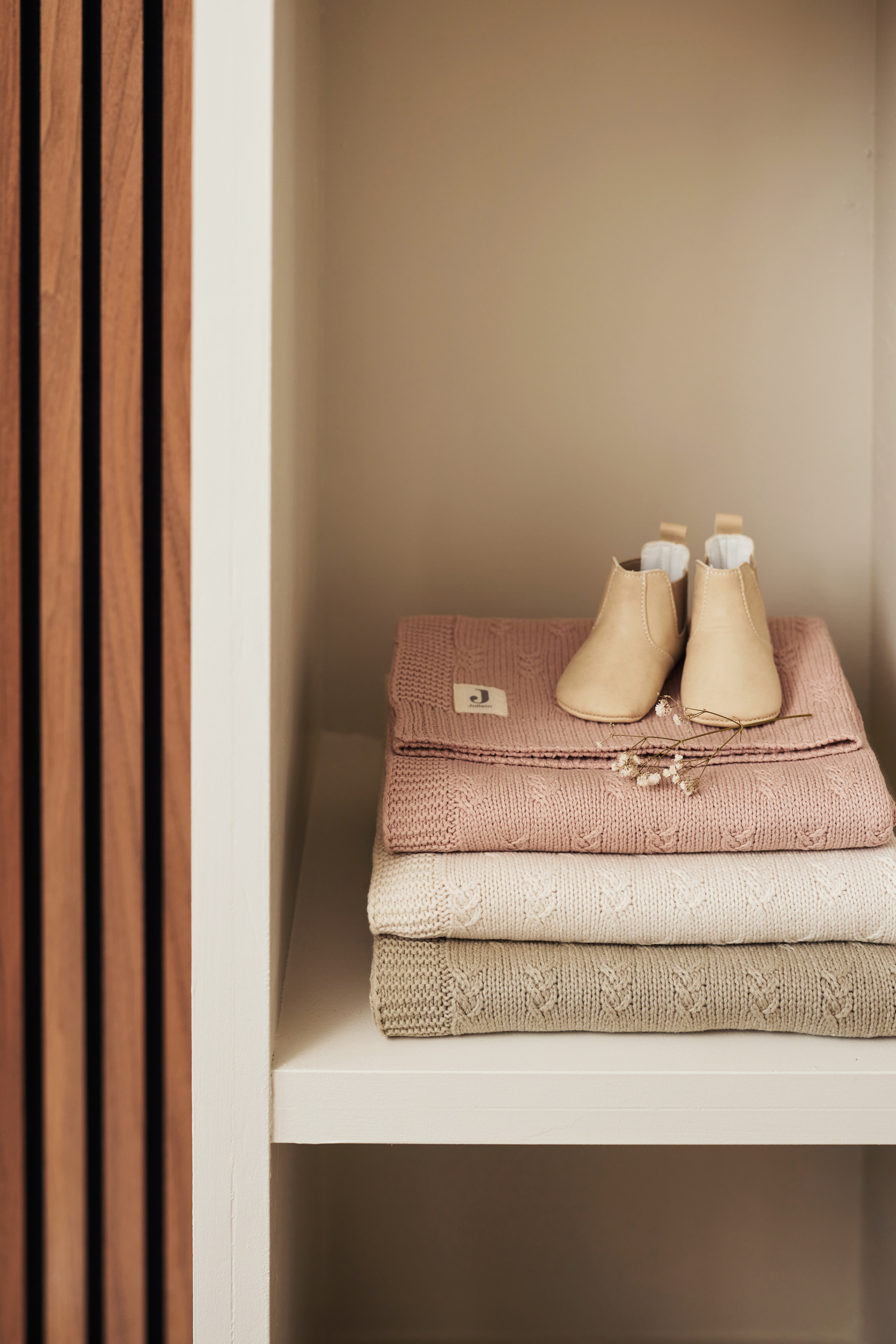 Jollein Filt 75x100cm Grain knit Oatmeal - 7