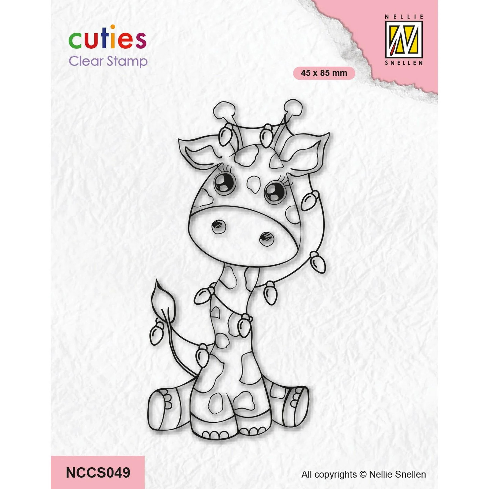 Cutie Clear Stamps Giraffe