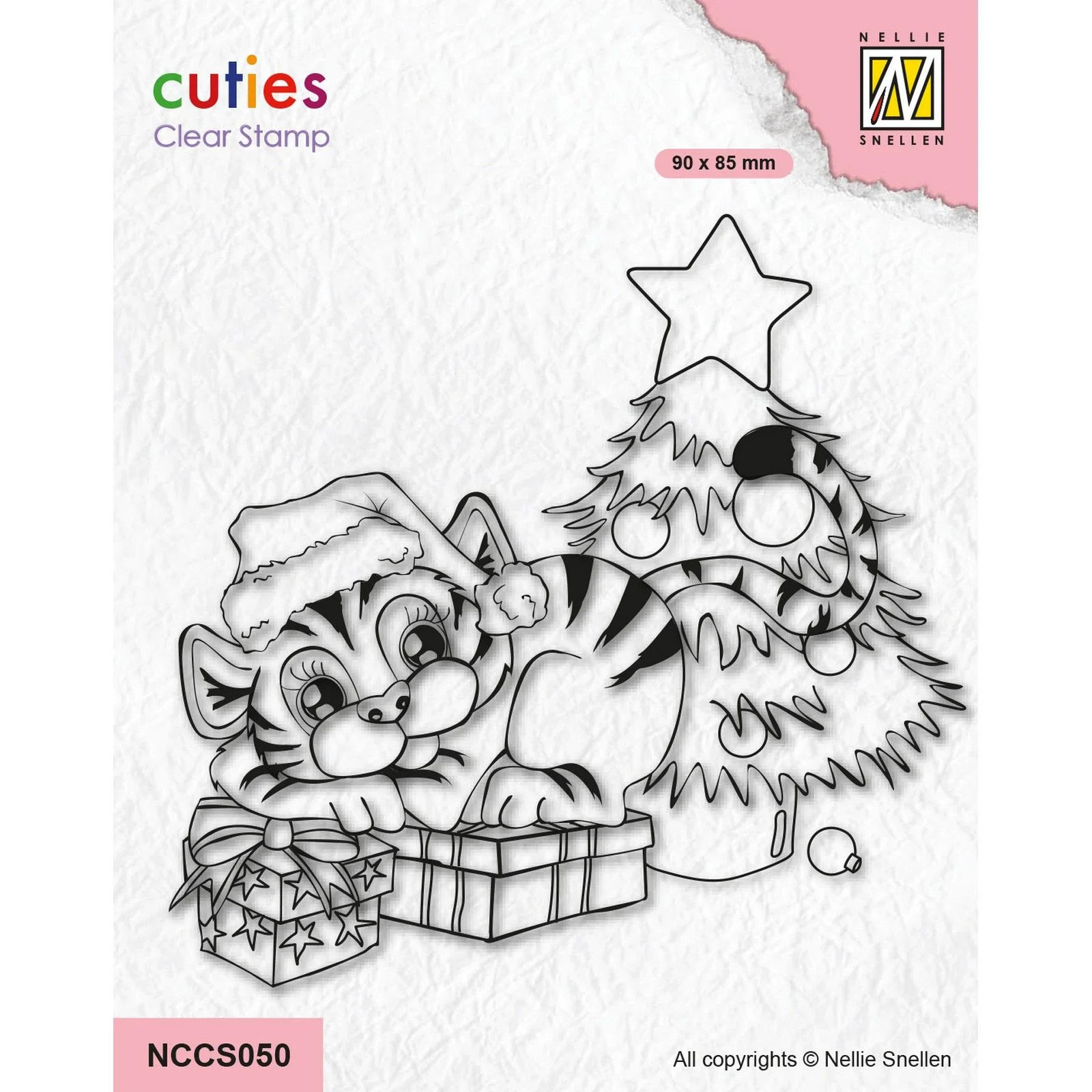 Cutie Clear Stamps Tiger