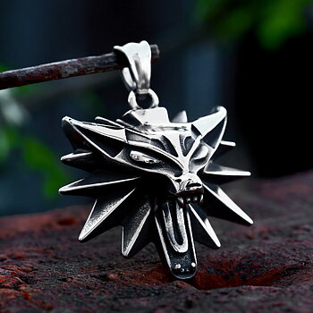 Witcher Halsband i Rostfrittstål